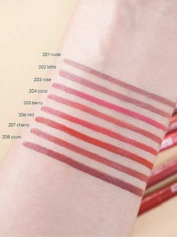 Карандаш механический для губ тон 201 нюдовый 0.28г Automatic soft lippencill — фото 5