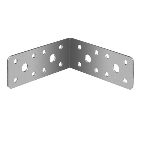 ЗУБР УК-2.0, 35 x 90 x 90 x 2 мм, цинк, крепежный уголок (310126-35-090) (20штук)