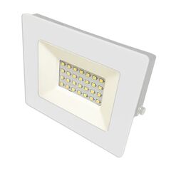 Прожектор светодиодный, Ultraflash, LFL-2001 C01, 20 Вт, 6500 К, IP65, 1250 Лм, бел, 14128