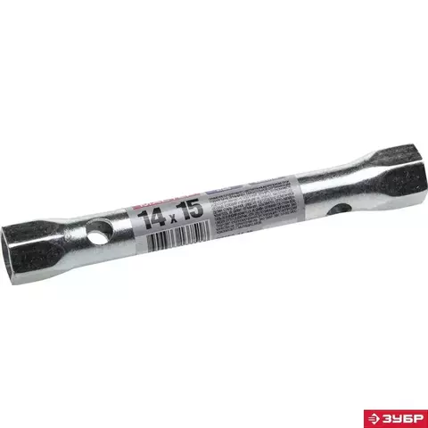 ЗУБР 14 х 15 мм, торцовый трубчатый ключ (27162-14-15)