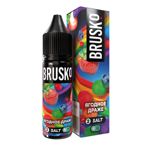 Жидкость BRUSKO Salt (Chubby) 2% 35 ml - Ягодное драже