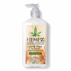 Молочко для тела HEMPZ Citrine Crystal & Quartz Herbal Body Moisturizer 500 мл