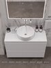 Aquanet 332541 Тумба с раковиной Джейн 60 цв.маренго (раковина Flat) (332541)
