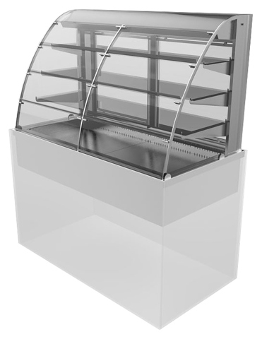 Витрина холодильная Apach Chef Line LDRRSIL3W3F