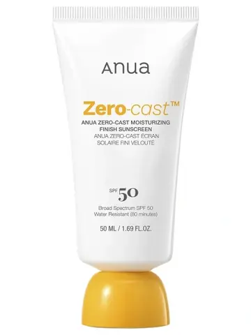Крем солнцезащитный Anua Zero-Cast Moisturizing Finish Sunscreen SPF50+ 50 мл
