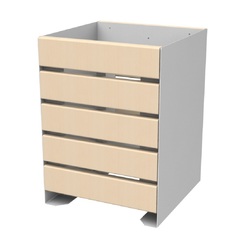 Парковая урна PO-400, 400*400*560 мм.