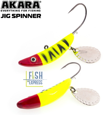 Приманка Akara Jig Spinner 40 мм 22 гр. 04 UV