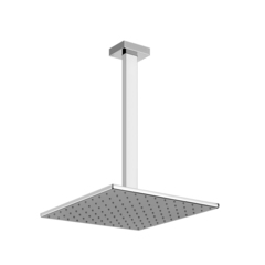 Gessi Rettangolo 15199#031 Верхний душ для потолочного крепления 300x300мм, высота от 115 до 1865мм, цвет: хром фото