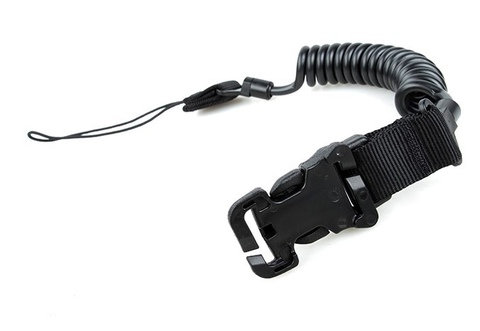 Страховочный шнур для пистолета PALS Clasp Pistol Sling - черный