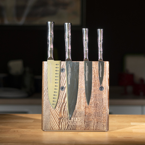 Комплект из 4 ножей Samura BAMBOO и подставки