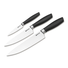 Фото Набор кухонных ножей Boker Core Professional Set, сталь X50CrMoV15, рукоять synthetic