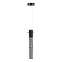 5059/5L PENDANT ODL24 459 черный/дымчатый/металл/стекло Подвес LED 5W 3000K SCROW