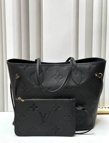 Сумка Louis Vuitton Neverfull MM черный