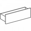 Geberit Smyle Square 500.362.JR.1 Настенная полка 45x14.8x15см, темно-серый / с порошковой окраской, матовый, меламин с текстурой дерева / пекан