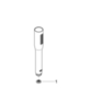 GROHE Cosmopolitan 40535DC0 Дозатор жидкого мыла встраиваемый