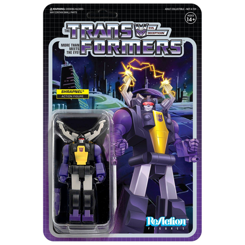 Коллекционная фигурка Super7 Transformers: Shrapnel