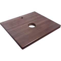 Jorno Wood.06.60/DW Столешница Wood 60, темная фото