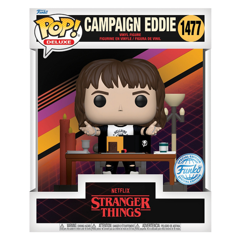 Funko POP! Deluxe Stranger Things S4 Campaign Eddie (Exc) (1477)