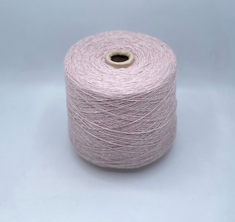 G&G Filati (пр.Италия),art-Divino 3/14 467м/100гр,70%Кашемир 30% Шелк +пайетка, цвет-Светло-розовый меланж. арт.30377