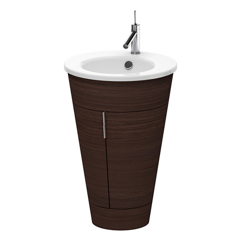 Duravit Starck 1 S1952000505 Тумба напольная 600x560xh825 мм, для раковины, с 2мя дверцами, 1 полка, цвет: oak
