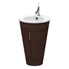 Duravit Starck 1 S1952000505 Тумба напольная 600x560xh825 мм, для раковины, с 2мя дверцами, 1 полка, цвет: oak фото