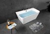 BelBagno BB19-1700-800 Отдельностоящая акриловая ванна с возможностью установки смесителя на борт ванны, 170x80, цвет: белый