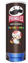 Чипсы Pringles Super Mario пряные и острые