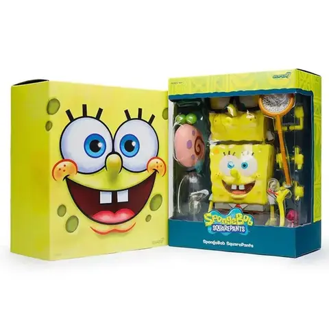 Фигурка Super7 Spongebob Squarepants ULTIMATES W1: Spongebob Squarepants