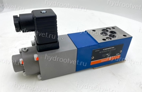 Фото ZDBEE6VP2-1X/100G24K31M - Пропорциональный предохранительный клапан Ду6 (расход до 30 л/мин), давление регулировки до 100 бар, со встроенным усилителем, монтаж - модульный
