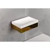 Boheme 10723-G Мыльница настенная Qubic Gold
