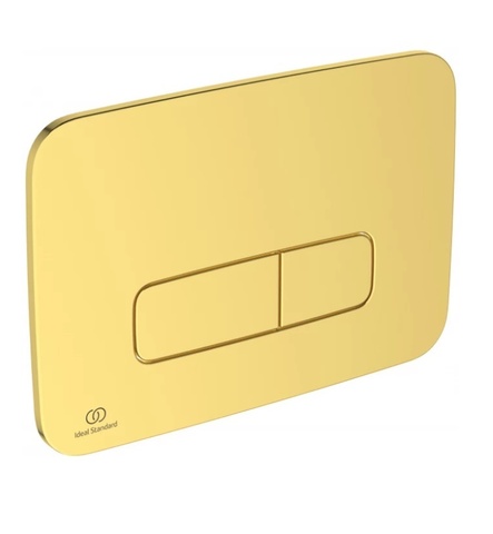 Ideal Standard Oleas M3 R0459A2 Механическая панель смыва 242х165 мм, золото шлифованное