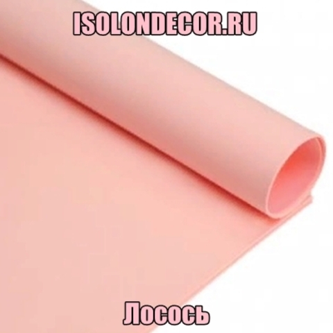 Фоамиран велюровый. Лосось. Толщина 1.0мм. Лист 50х50см.