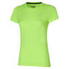 Mizuno Impulse Core Tee беговая футболка женская зеленая - 1