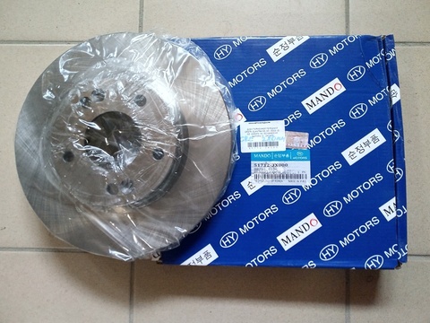 ДИСК ТОРМОЗНОЙ ПЕРЕДНИЙ CRETA, ELANTRA MD, AD, CEED JD, CD, CERATO YD, BD MANDO HY MOTORS (D - 280 ММ)