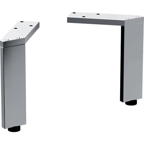 Geberit 500.367.00.1 Комплект ножек Smyle Square (2 шт.): H=15.1см, Глянцевый хром