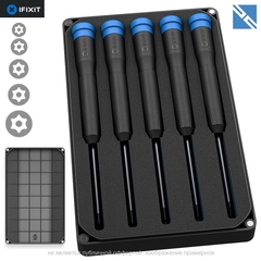 Набор отверток iFixit Marlin Screwdriver Set 5-Torx Security 5 шт Германия