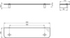 Ideal Standard Connect N1392AA Полка косметическая