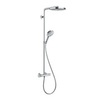Hansgrohe Raindance Select S 27129000 Душевая система внешнего монтажа с термостатом 107,5 см с верхней лейкой 24х24 см 2 режима