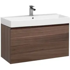 Aquanet Нью-Йорк 203949 Тумба под раковину, цвет: коричневый фото