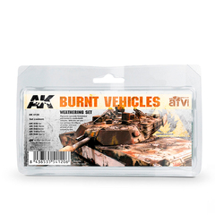 Набор красок AK Interactive Burnt Vehicle Set