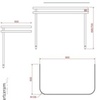 ArtCeram Azuley AZA003 71 01 Консоль под раковину