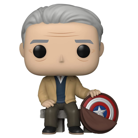 Funko POP! Marvel. Avengers Endgame: Old Man Steve (Year Of The Shield Exc) (915)
