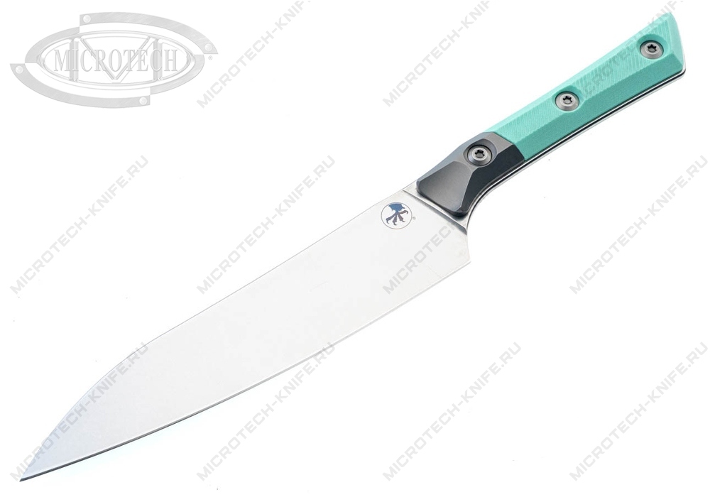 Нож Microtech Kitchen Utility 3400B-10CA Bolster Caribbean Blue