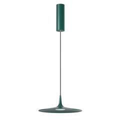 7037/12L HIGHTECH ODL25 305 темно-зеленый/металл/акрил Подвесной светильник IP20 LED 12W 3000K AC90-260V SOMBRA