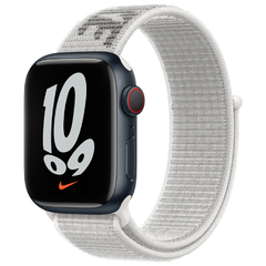 Ремешок Apple 45 mm Summit White Nike Sport Loop - Regular