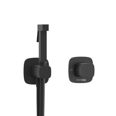 WasserKRAFT A9151.327.241.212 Встраиваемый комплект для биде со шлангом, цвет: чёрный фото