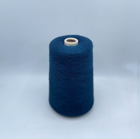 Folco (пр.Италия) 32/2 1600м/100гр, 50% меринос, 50% акрил, цвет-Синий меланж, арт.33962