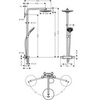 Hansgrohe Raindance Select S 27129000 Душевая система внешнего монтажа с термостатом 107,5 см с верхней лейкой 24х24 см 2 режима