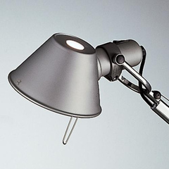 Настольная лампа Tolomeo Micro Table A011800 серебристый