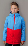 Детский тёплый прогулочный лыжный костюм Nordski Jr./Kids Montana Blue-Red